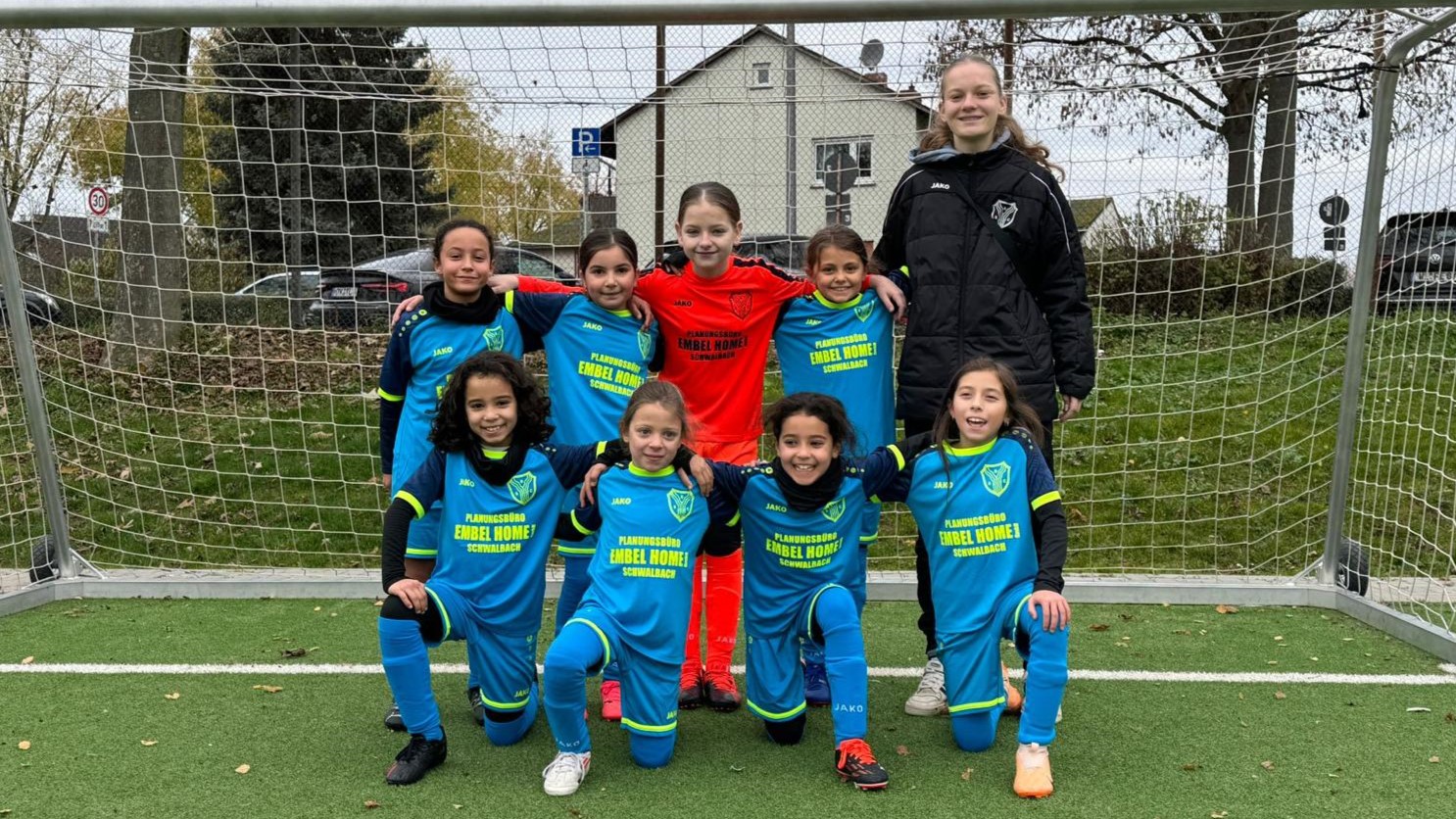 Schwalbacher E-Juniorinnen (U11) in der Saison 2024/25